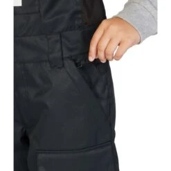 DC SHOES Youth Roadblock Bib 2 DC SHOES Youth Roadblock Bib -Winter Kids Clothing Store fw23 dc youthroadblockbib black 3