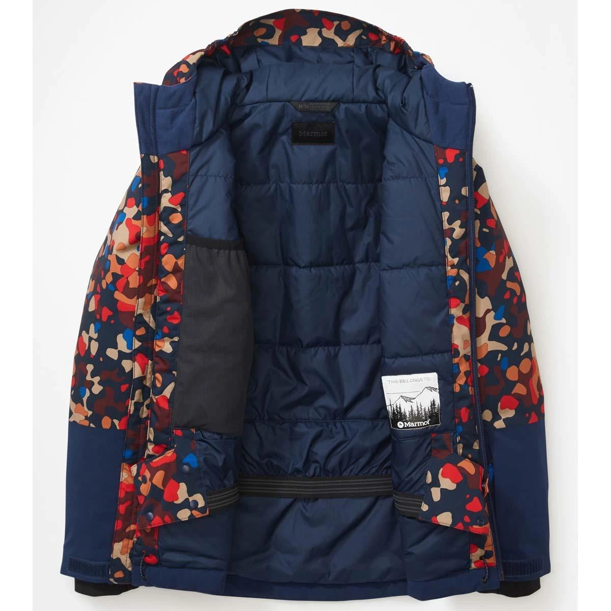 Youth Snowline Jacket Marmot Youth Snowline Jacket -Winter Kids Clothing Store fw23 marmot youthsnowlinejacket shetlandtechcamoarcticnavy 2