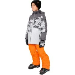 Obermeyer Teen Boys Axel Jacket -Winter Kids Clothing Store fw23 obermeyer boysaxeljacket flyover 8