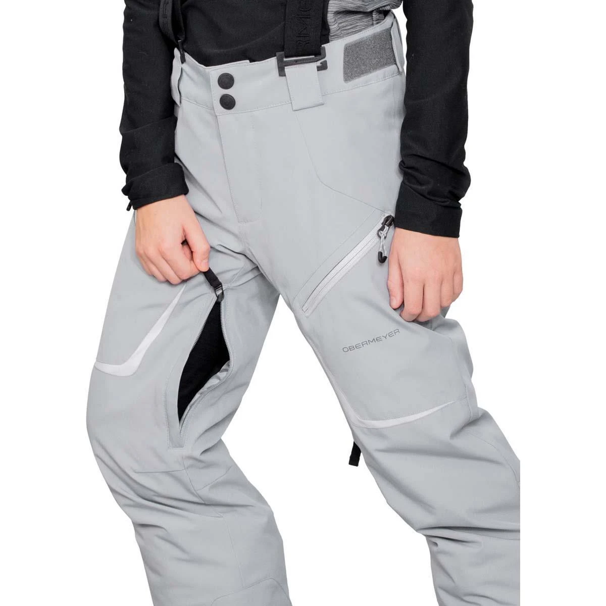 Teen Boys Enforcer Pant Obermeyer Teen Boys Enforcer Pant -Winter Kids Clothing Store fw23 obermeyer boysenforcerpant shale 4