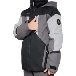 Obermeyer Teen Boys Fleet Jacket -Winter Kids Clothing Store fw23 obermeyer boysfleetjacket black 3