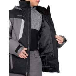 Obermeyer Teen Boys Fleet Jacket -Winter Kids Clothing Store fw23 obermeyer boysfleetjacket black 4