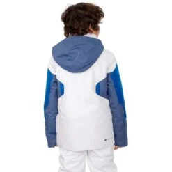 Obermeyer Teen Boys Fleet Jacket -Winter Kids Clothing Store fw23 obermeyer boysfleetjacket white 2