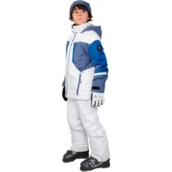 Obermeyer Teen Boys Fleet Jacket -Winter Kids Clothing Store fw23 obermeyer boysfleetjacket white 6