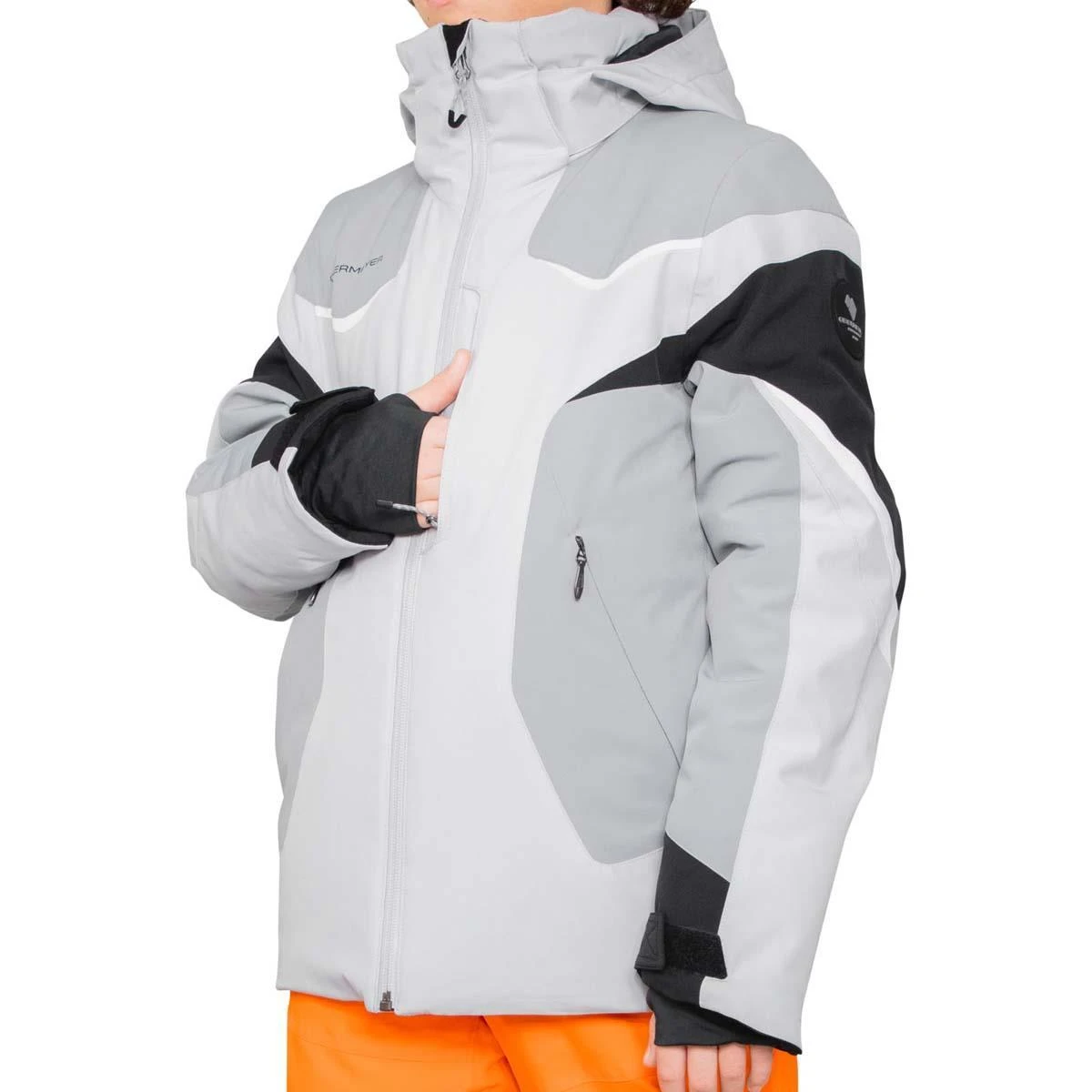 Teen Boys Mach 13 Jacket Obermeyer Teen Boys Mach 13 Jacket -Winter Kids Clothing Store fw23 obermeyer boysmach13jacket moonstone 4