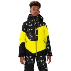 Obermeyer Teen Boys Outland Jacket -Winter Kids Clothing Store fw23 obermeyer boysoutlandjacket checksix 1