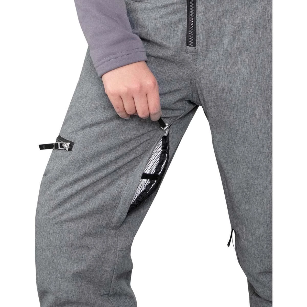 Teen Girls Anya Bib Pant Obermeyer Teen Girls Anya Bib Pant -Winter Kids Clothing Store fw23 obermeyer girlsanyabibpant knightblack 3