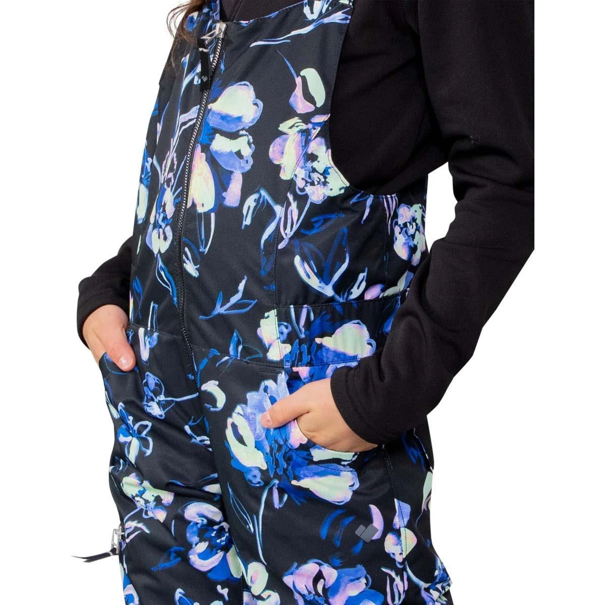 Teen Girls Anya Bib Pant Obermeyer Teen Girls Anya Bib Pant -Winter Kids Clothing Store fw23 obermeyer girlsanyabibpant nightlife 3