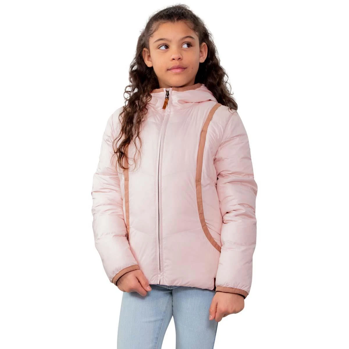 Teen Girls Jackie Puffy Jacket Obermeyer Teen Girls Jackie Puffy Jacket -Winter Kids Clothing Store fw23 obermeyer girlsjackiepuffyjacket cactusbloom