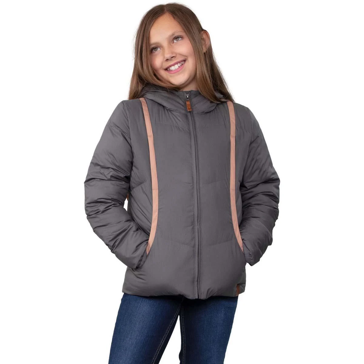 Teen Girls Jackie Puffy Jacket Obermeyer Teen Girls Jackie Puffy Jacket -Winter Kids Clothing Store fw23 obermeyer girlsjackiepuffyjacket coal