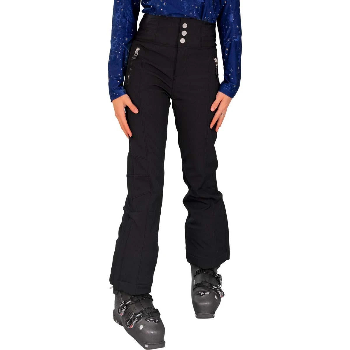 Teen Girls Jolie Softshell Pant Obermeyer Teen Girls Jolie Softshell Pant -Winter Kids Clothing Store fw23 obermeyer girlsjoliesoftshellpant black 1