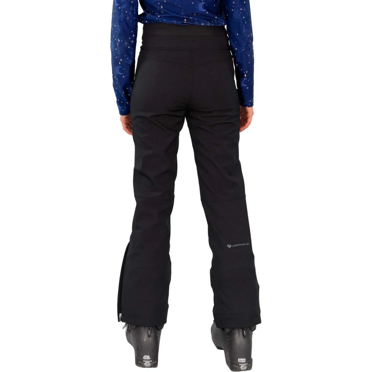 Teen Girls Jolie Softshell Pant Obermeyer Teen Girls Jolie Softshell Pant -Winter Kids Clothing Store fw23 obermeyer girlsjoliesoftshellpant black 2