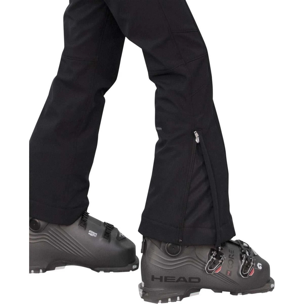 Teen Girls Jolie Softshell Pant Obermeyer Teen Girls Jolie Softshell Pant -Winter Kids Clothing Store fw23 obermeyer girlsjoliesoftshellpant black 3