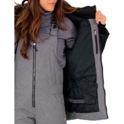 Obermeyer Teen Girls June Jacket -Winter Kids Clothing Store fw23 obermeyer girlsjunejacket black 4