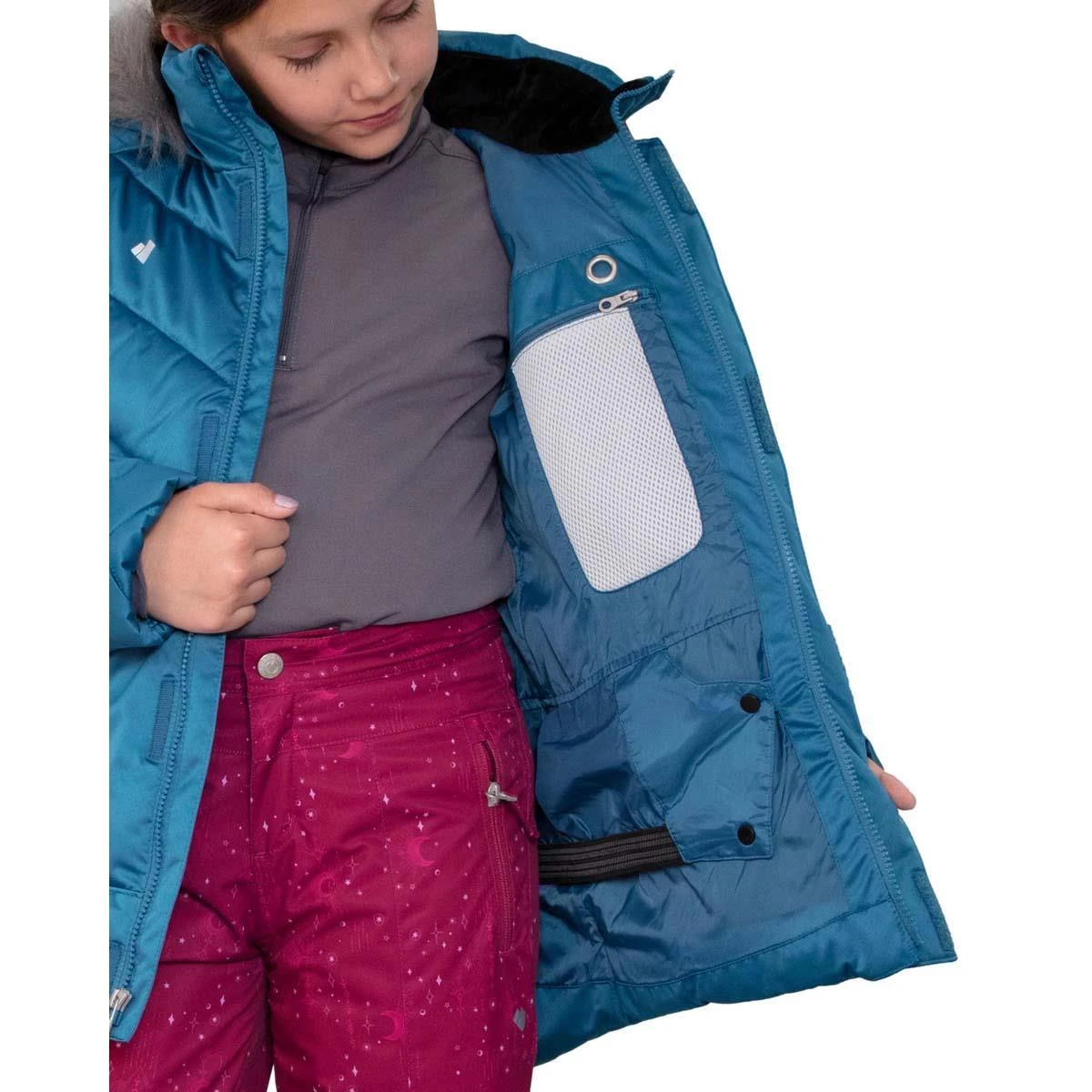 Teen Girls Meghan Jacket Obermeyer Teen Girls Meghan Jacket -Winter Kids Clothing Store fw23 obermeyer girlsmeghanjacket starrynight 3