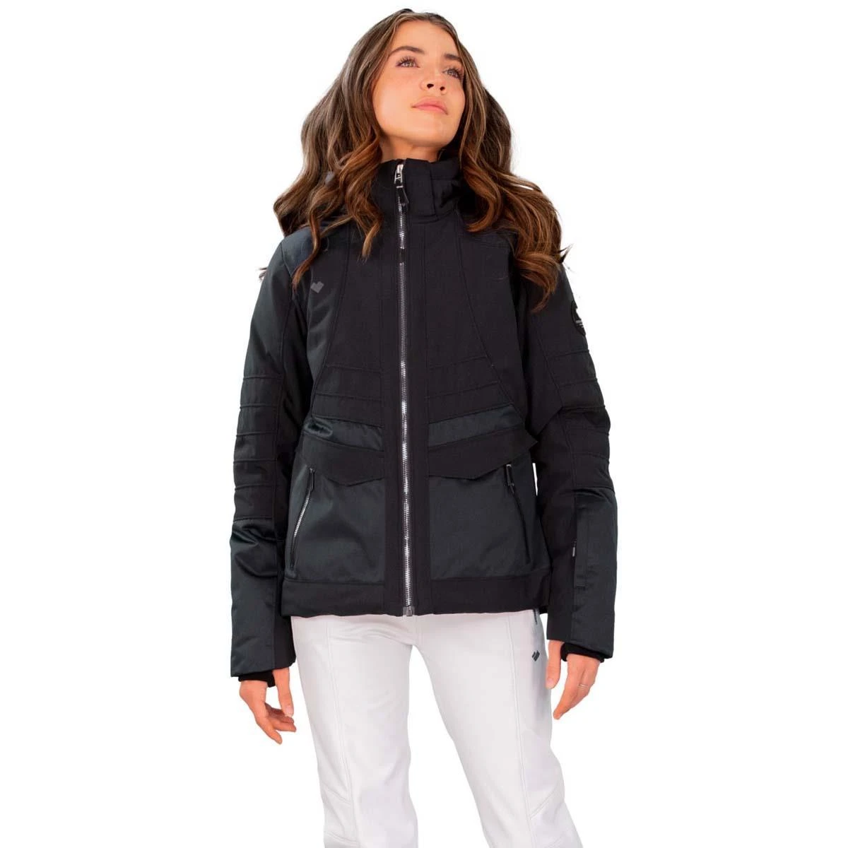 Teen Girls Rayla Jacket Obermeyer Teen Girls Rayla Jacket -Winter Kids Clothing Store fw23 obermeyer girlsraylajacket black 1