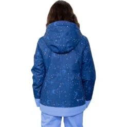 Obermeyer Teen Girls Taja Print Jacket -Winter Kids Clothing Store fw23 obermeyer girlstajaprintjacket mymoon stars 2