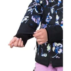 Obermeyer Teen Girls Taja Print Jacket -Winter Kids Clothing Store fw23 obermeyer girlstajaprintjacket nightlife 3