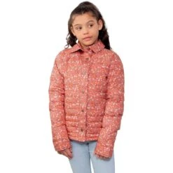 Obermeyer Teen Girls TG Willa Puffy Shirt -Winter Kids Clothing Store fw23 obermeyer girlstgwillapuffyshirt rosewoodmeadow