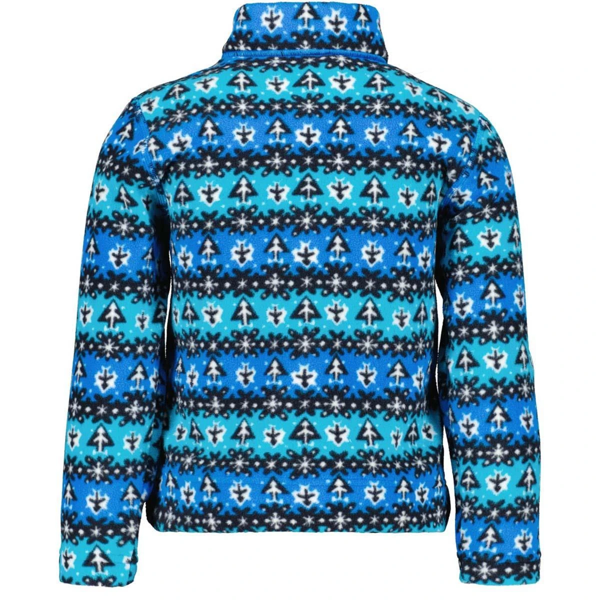 Superior Gear Zip Top Obermeyer Superior Gear Zip Top -Winter Kids Clothing Store fw23 obermeyer superiorgearziptop forestflakeblue 2