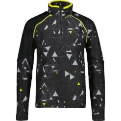 Obermeyer Teen Boys Transport 1/4 Zip -Winter Kids Clothing Store fw23 obermeyer teenboystransportquarterzip checksix 3