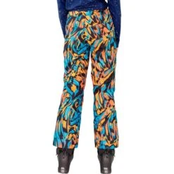 Obermeyer Teen Girls Brooke Print Pant -Winter Kids Clothing Store fw23 obermeyer teengirlsbrookeprintpant swirlwind 2