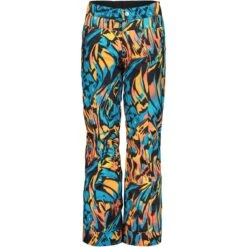 Obermeyer Teen Girls Brooke Print Pant -Winter Kids Clothing Store fw23 obermeyer teengirlsbrookeprintpant swirlwind 3