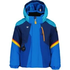 Obermeyer Toddler Boys Formation Jacket -Winter Kids Clothing Store fw23 obermeyer toddlerboysformationjacket navy 1