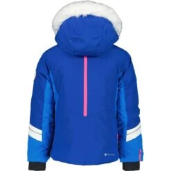 Obermeyer Toddler Girls Cara Mia Jacket -Winter Kids Clothing Store fw23 obermeyer toddlergirlscaramiajacket stellar 2