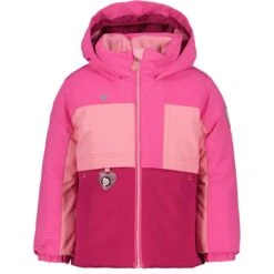 Obermeyer Toddler Girls Colette Jacket -Winter Kids Clothing Store fw23 obermeyer toddlergirlscolettejacket pinkpower 1