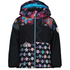 Obermeyer Toddler Girls Colette Jacket -Winter Kids Clothing Store fw23 obermeyer toddlergirlscolettejacket winterbouquet 1