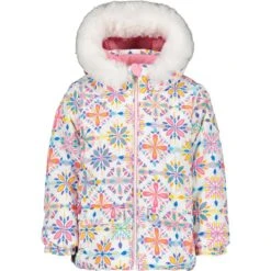 Obermeyer Toddler Girls Roselet Jacket 15 Obermeyer Toddler Girls Roselet Jacket -Winter Kids Clothing Store fw23 obermeyer toddlergirlsroseletjacket whitesnowflakes 1