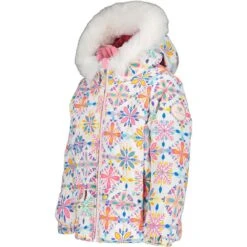 Obermeyer Toddler Girls Roselet Jacket 17 Obermeyer Toddler Girls Roselet Jacket -Winter Kids Clothing Store fw23 obermeyer toddlergirlsroseletjacket whitesnowflakes 3