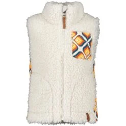 Obermeyer Youth Ashton Sherpa Vest -Winter Kids Clothing Store fw23 obermeyer youthashtonsherpavest quartz