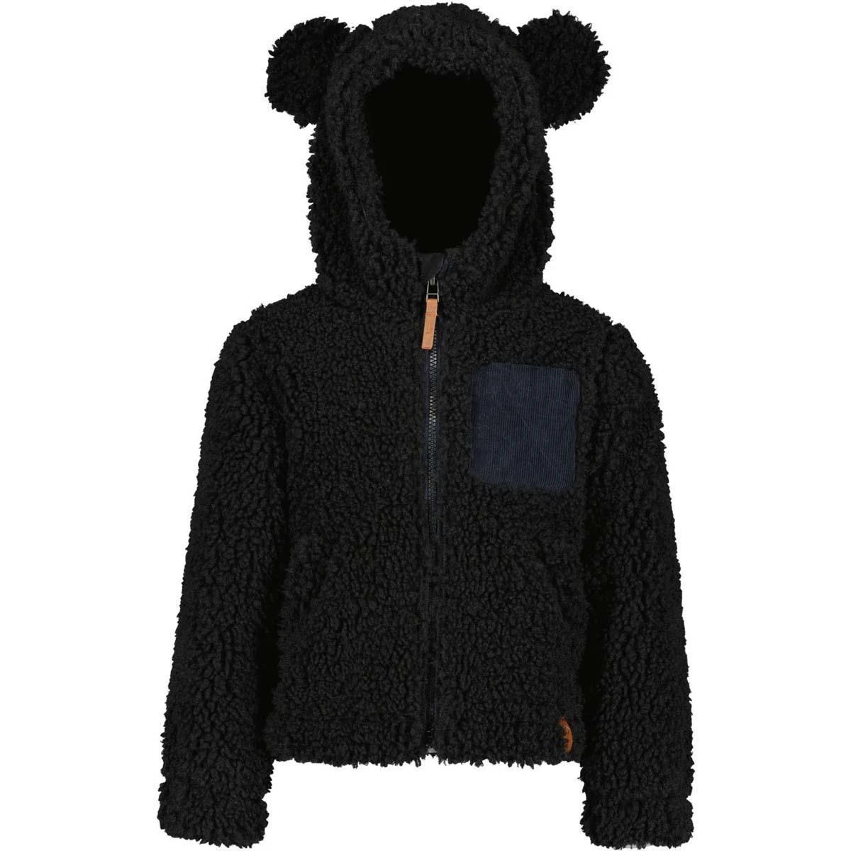 Youth Austin Sherpa Jacket Obermeyer Youth Austin Sherpa Jacket -Winter Kids Clothing Store fw23 obermeyer youthaustinsherpajacket black