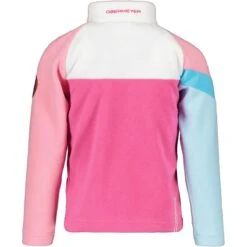 Obermeyer Youth Morgan Fleece Top -Winter Kids Clothing Store fw23 obermeyer youthmorganfleecetop pinkpower 2