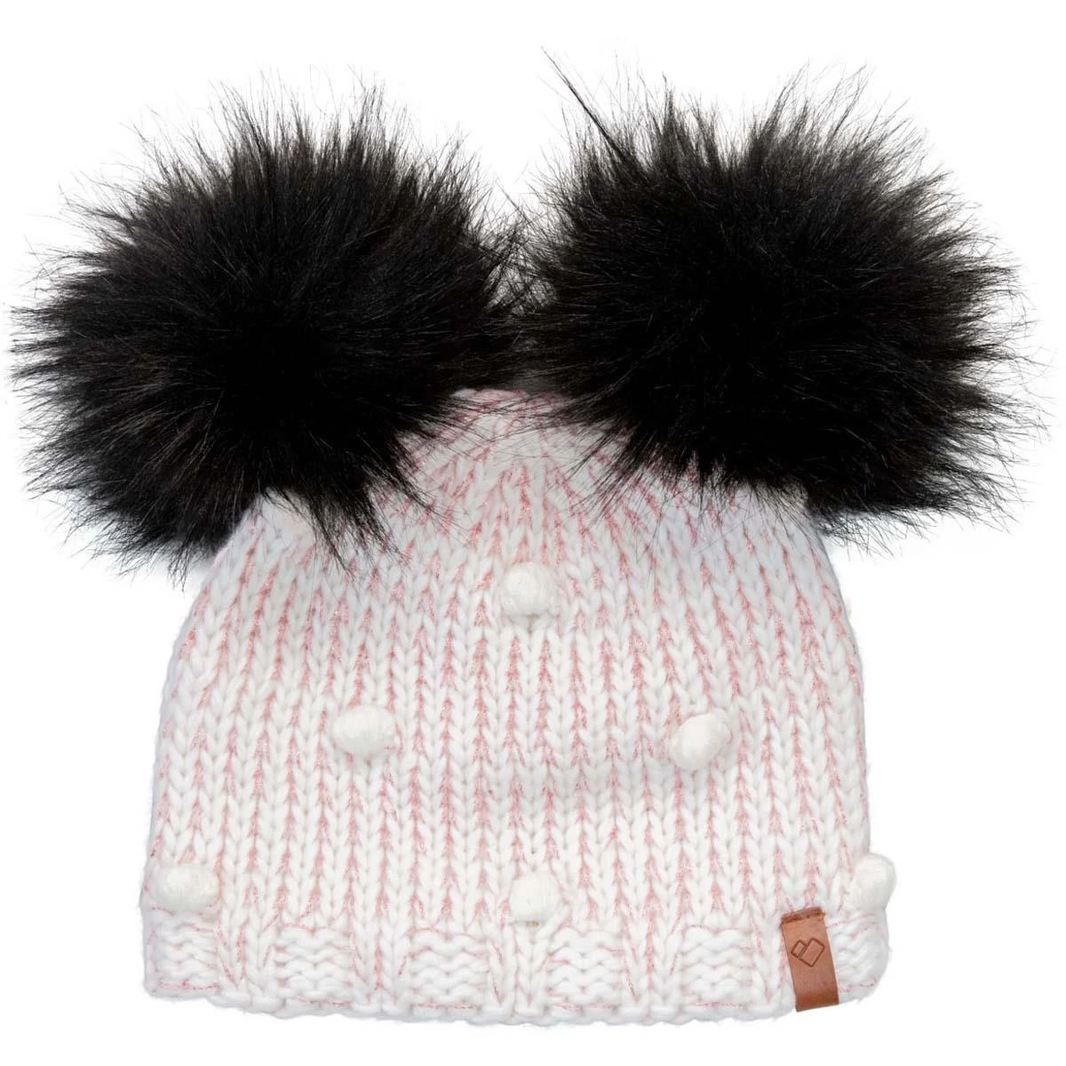 Youth Paris Pom-Pom Beanie Obermeyer Youth Paris Pom-Pom Beanie -Winter Kids Clothing Store fw23 obermeyer youthparispompombeanie white