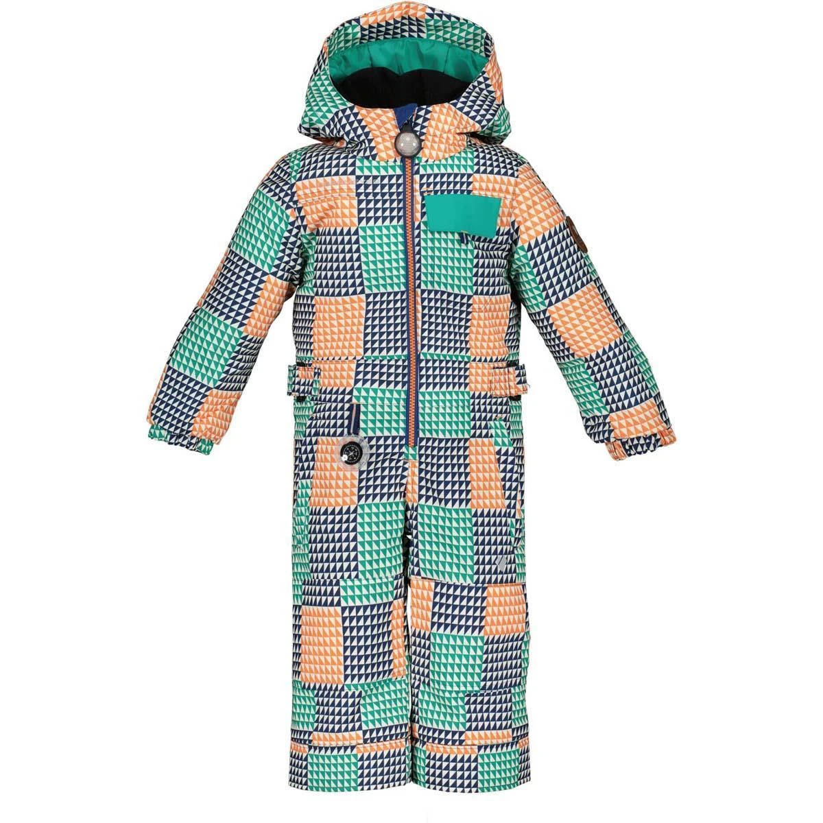Toddler Quinn One-Piece Obermeyer Toddler Quinn One-Piece -Winter Kids Clothing Store fw23 obermeyer youthquinnonepiece flyinggeese 1