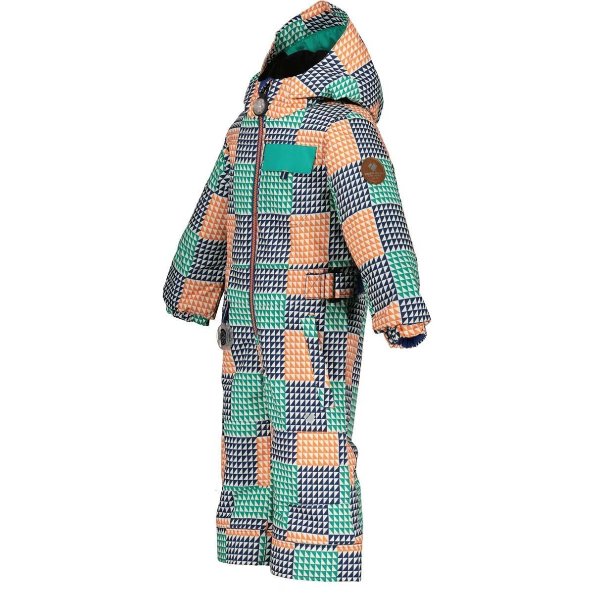 Toddler Quinn One-Piece Obermeyer Toddler Quinn One-Piece -Winter Kids Clothing Store fw23 obermeyer youthquinnonepiece flyinggeese 3