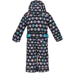 Obermeyer Toddler Quinn One-Piece 13 Obermeyer Toddler Quinn One-Piece -Winter Kids Clothing Store fw23 obermeyer youthquinnonepiece iceflowers 2