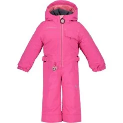 Obermeyer Toddler Quinn One-Piece 18 Obermeyer Toddler Quinn One-Piece -Winter Kids Clothing Store fw23 obermeyer youthquinnonepiece pinkpower 1