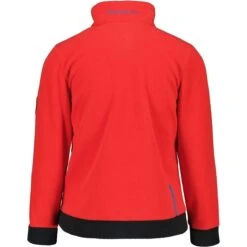 Obermeyer Youth Tucker Fleece Top -Winter Kids Clothing Store fw23 obermeyer youthtuckerfleecetop red 2