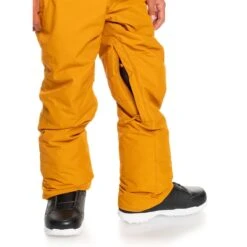 Quiksilver Estate Youth Pant -Winter Kids Clothing Store fw23 quiksilver boysestatepant buckthornbrown 4