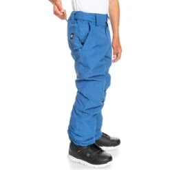 Quiksilver Estate Youth Pant -Winter Kids Clothing Store fw23 quiksilver boysestatepant brightcobalt 4