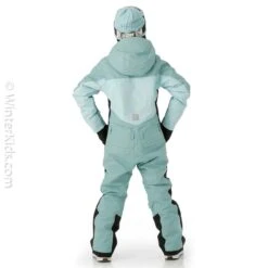 Youth Lemmenjoki Reimatec Snow Suit -Winter Kids Clothing Store fw23 reima kidslemmenjokireimatecsnowsuit coldmint model3