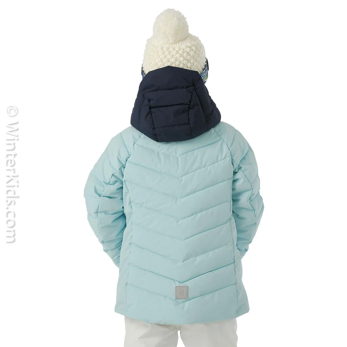 Youth Luppo Jacket Reima Youth Luppo Jacket -Winter Kids Clothing Store fw23 reima kidsluppojacket lightturquoise model3