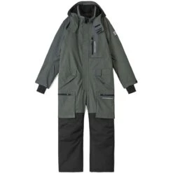 Youth Utsjoki Reimatec Ski Suit -Winter Kids Clothing Store fw23 reima kidsutsjokireimatecskisuit thymegreen 1