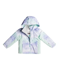 Roxy Girls Snowy Tale Jacket -Winter Kids Clothing Store fw23 roxy toddlergirlssnowytalejacket fairaquaseousrg 4