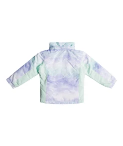 Roxy Girls Snowy Tale Jacket -Winter Kids Clothing Store fw23 roxy toddlergirlssnowytalejacket fairaquaseousrg 5