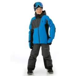 Spyder Boys Ambush Jacket -Winter Kids Clothing Store fw23 spyder boysambushjacket collegiate model2